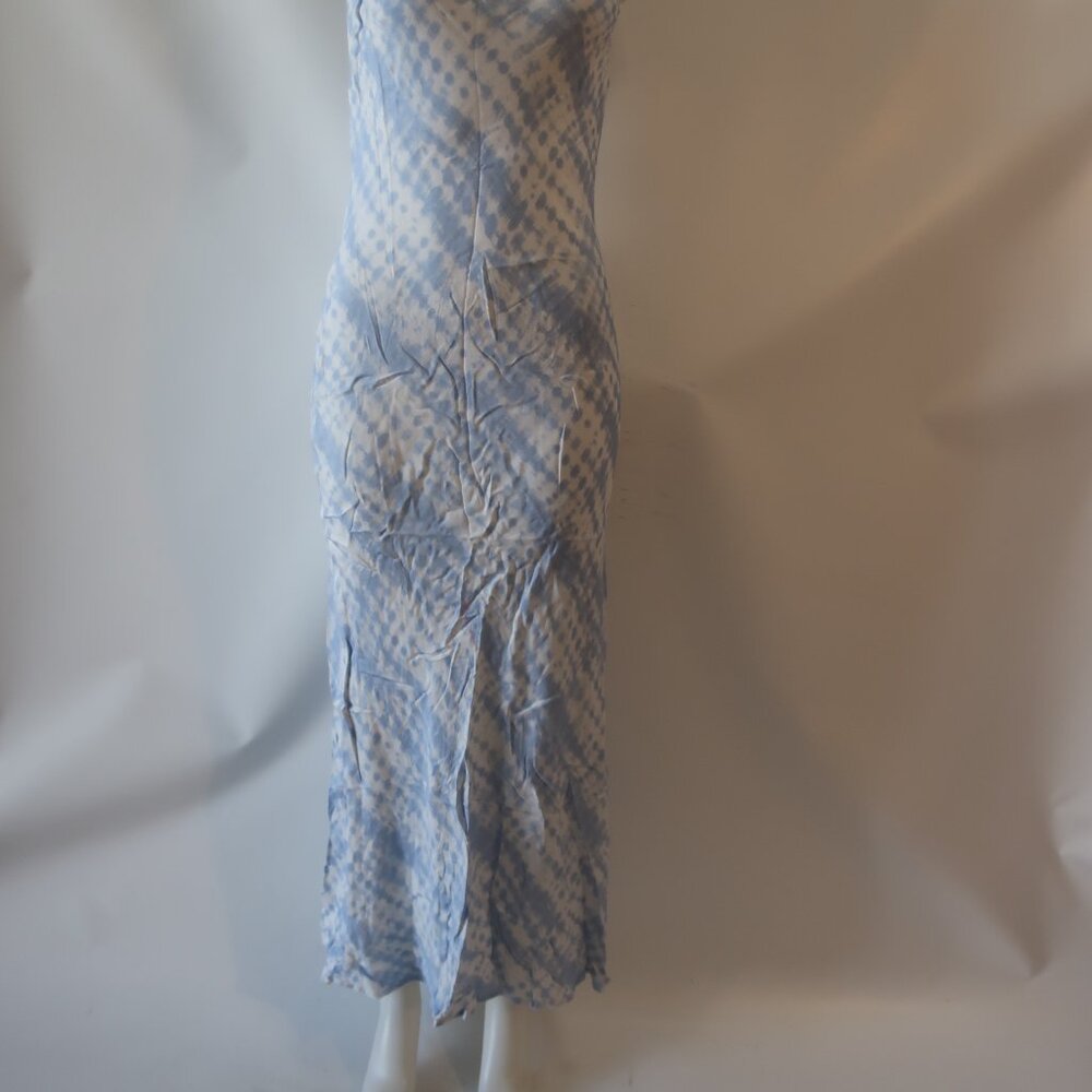 Womens Staud Blue White Cloud (Item- 3) July Strappy Rayon Maxi Dress 4 - Picture 6 of 15